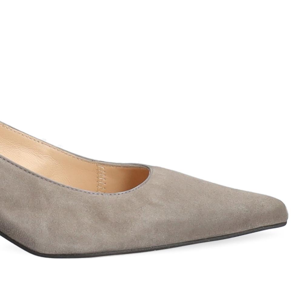 Andres machado Zapato de tacón en ante antracita Descuento por venta flash