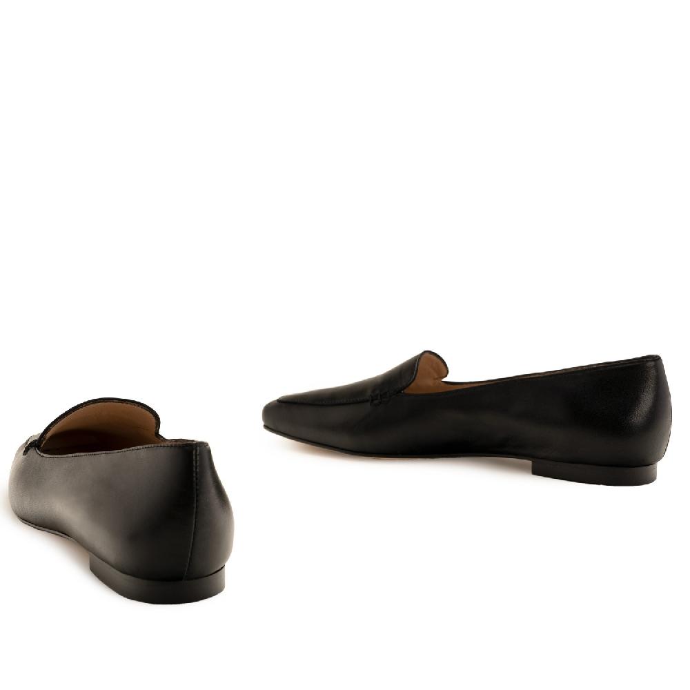 Andres machado Mocasín en piel de color negro COMPRAR AHORA