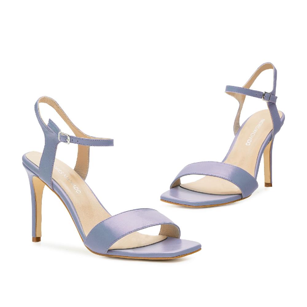 Andres machado Sandalias de piel lila