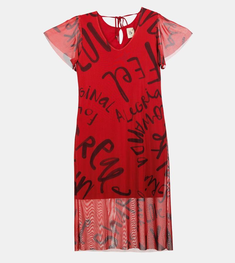 Anekke Red short-sleeve dress Precio de fábrica