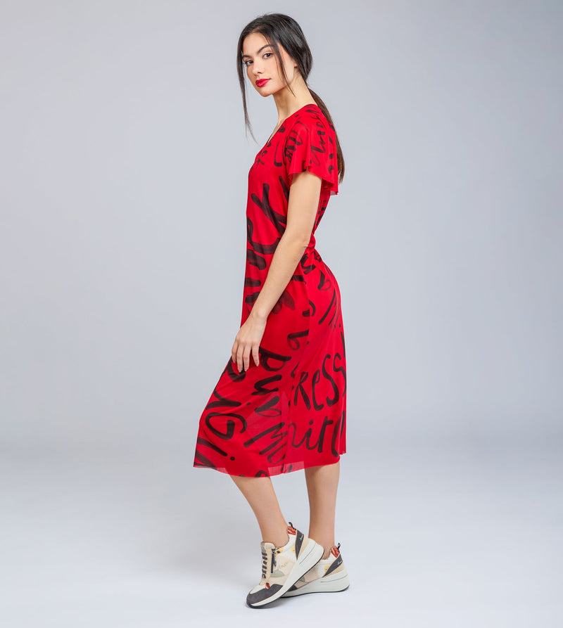 Anekke Red short-sleeve dress Precio de fábrica