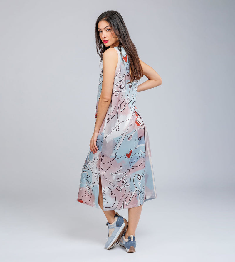 Anekke Long sleeveless dress Alma Promoción trimestral