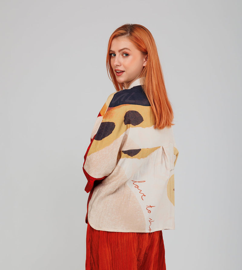 Anekke Printed shirt Alma Ahorra y exporta