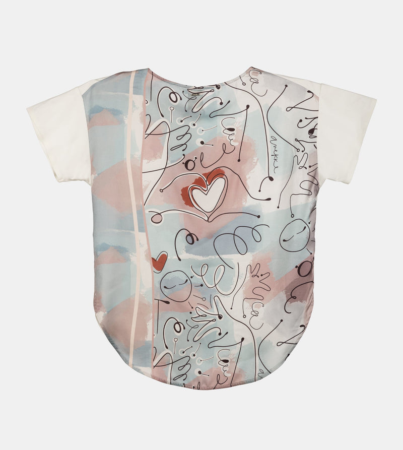 Anekke Printed short-sleeve T-shirt Alma Ofertas especiales
