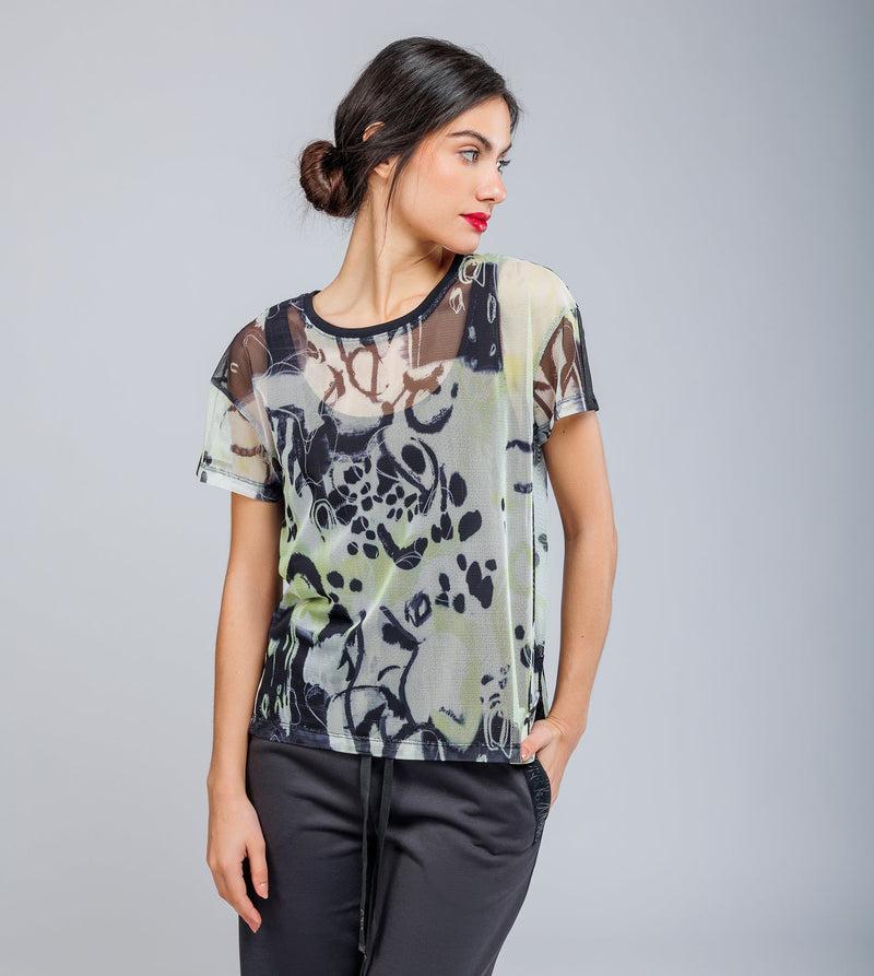 Anekke Printed short-sleeve T-shirt Towanda Devoluciones gratuitas