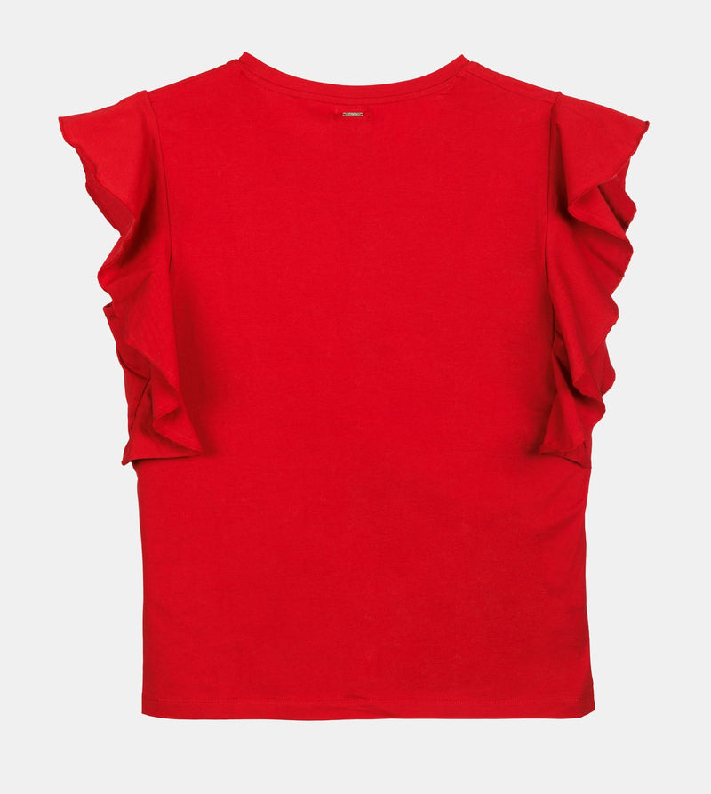 Anekke Red shiny short-sleeve T-shirt Anekke Outlet