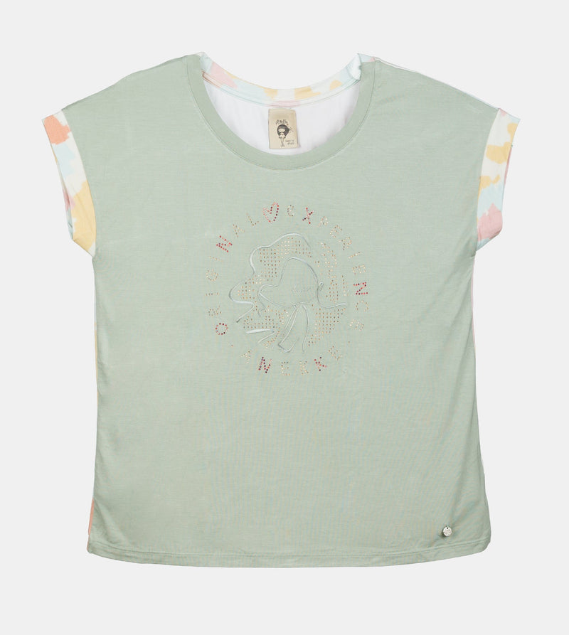 Anekke Green short-sleeve T-shirt Memories Ofertas