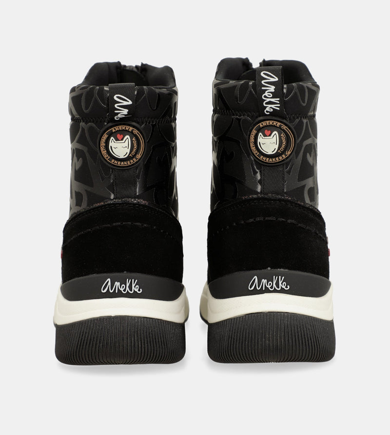 Anekke Dressy black sporty ankle boot Descuento