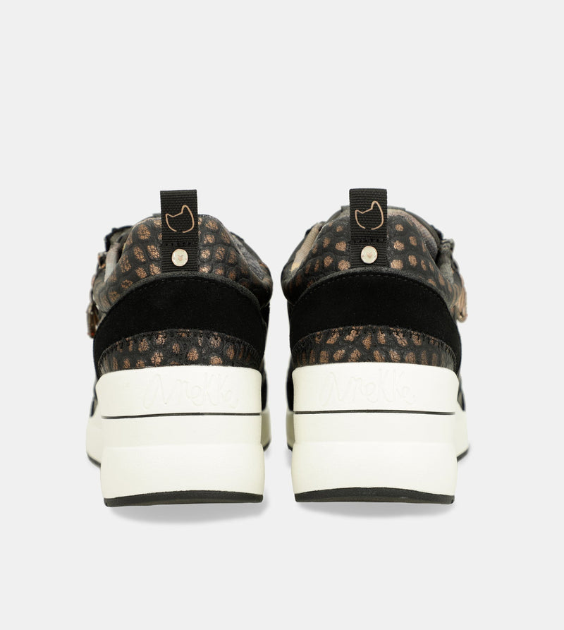 Anekke Dreams black wedge sneakers Rebajas top