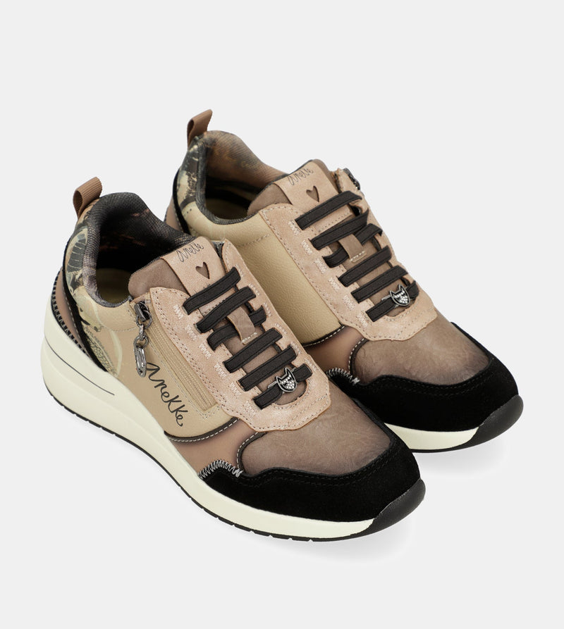 Anekke Dreams multicoloured wedge sneakers Envío gratis
