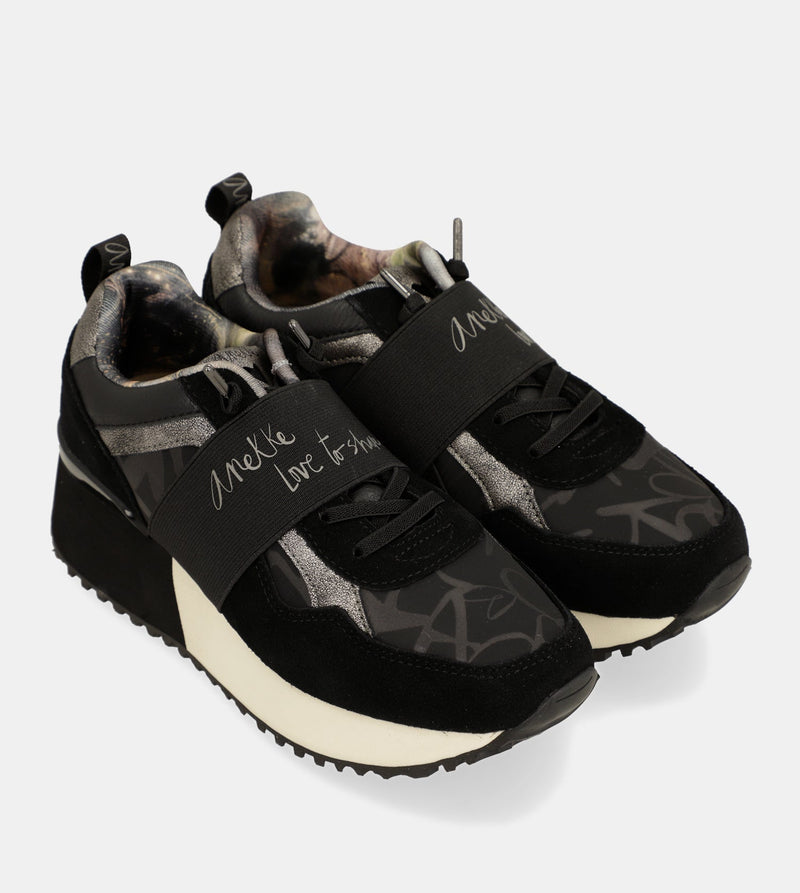 Anekke Urban black sneakers Promoción por tiempo limitado
