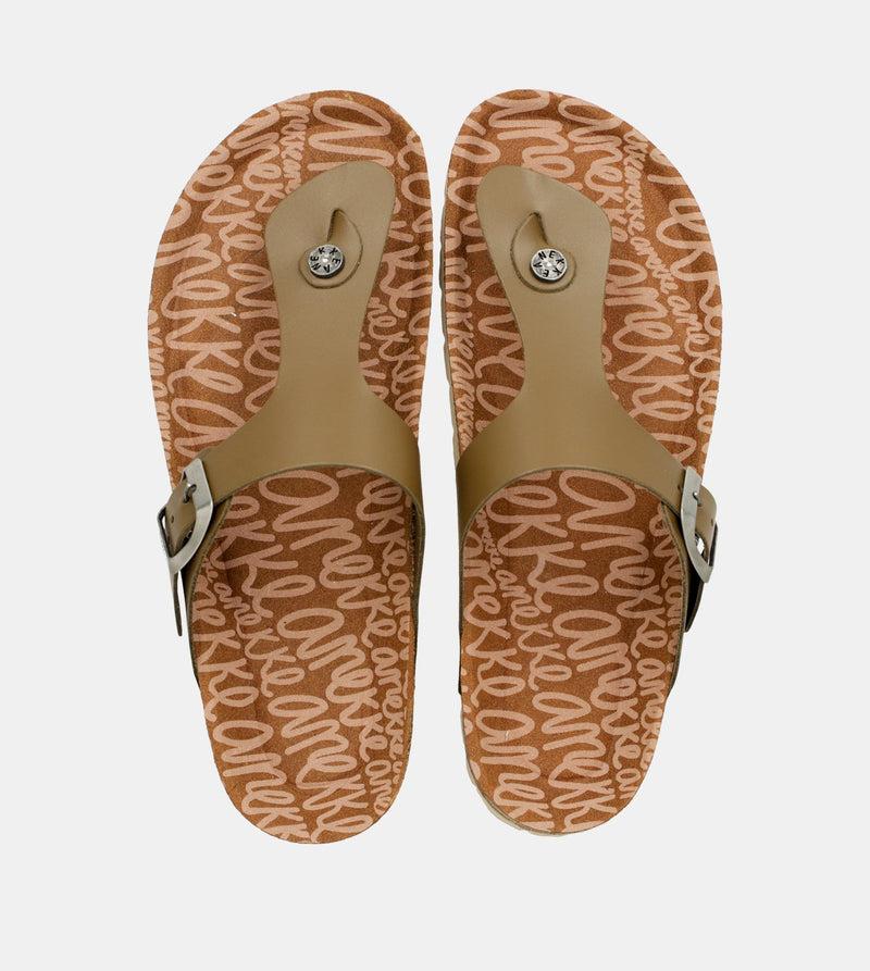 Anekke Women's green bio sandals Grandes descuentos