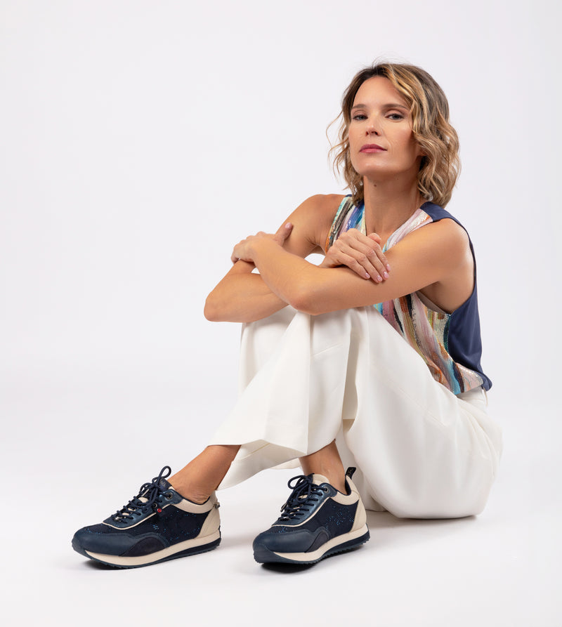 Anekke Hollywood navy blue sneakers Envío internacional gratuito