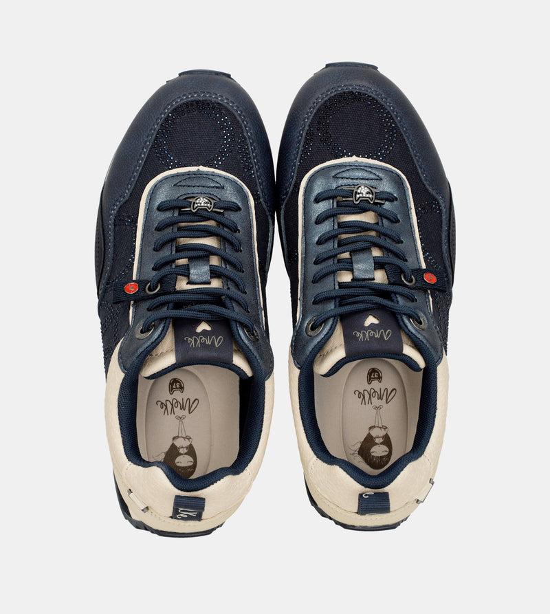 Anekke Hollywood navy blue sneakers Envío internacional gratuito