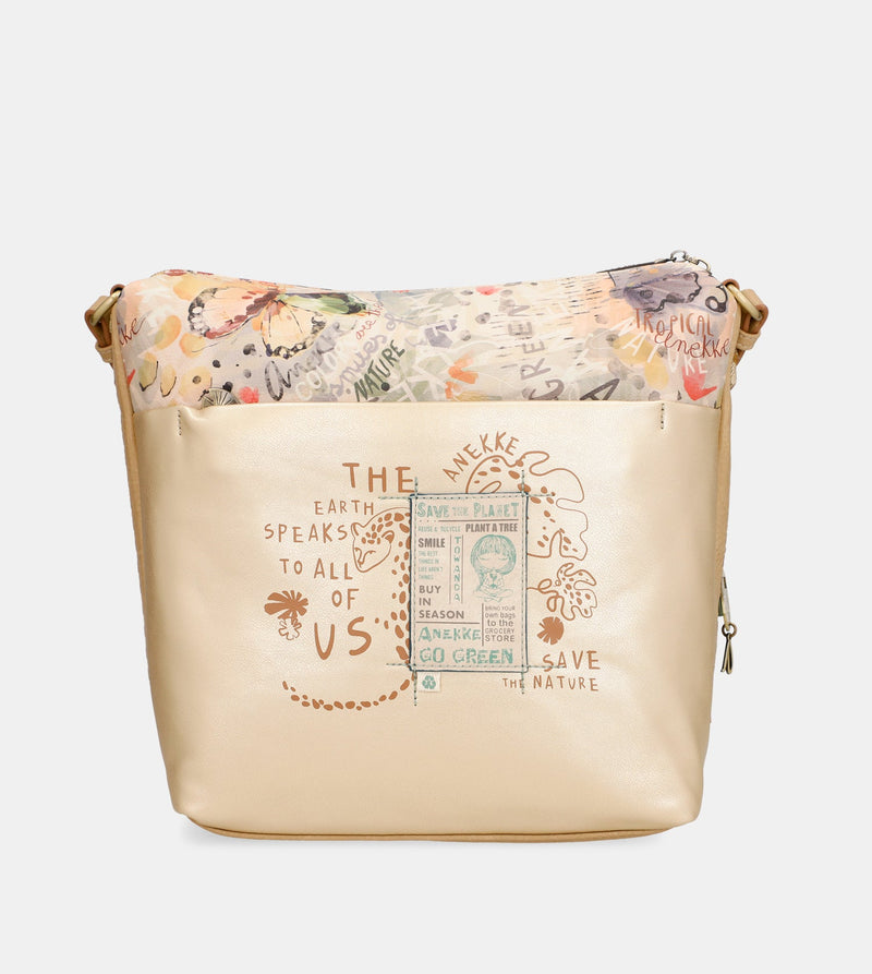 Anekke Nature Pachamama golden crossbody bag 2025