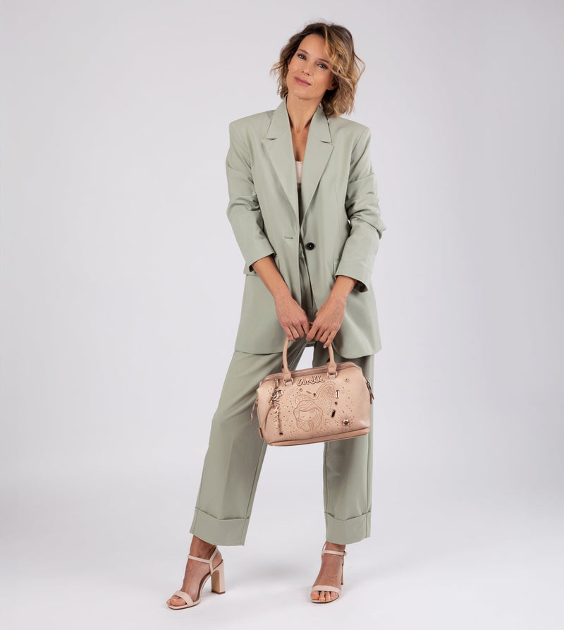 Anekke Studio nude bowling bag Venta caliente
