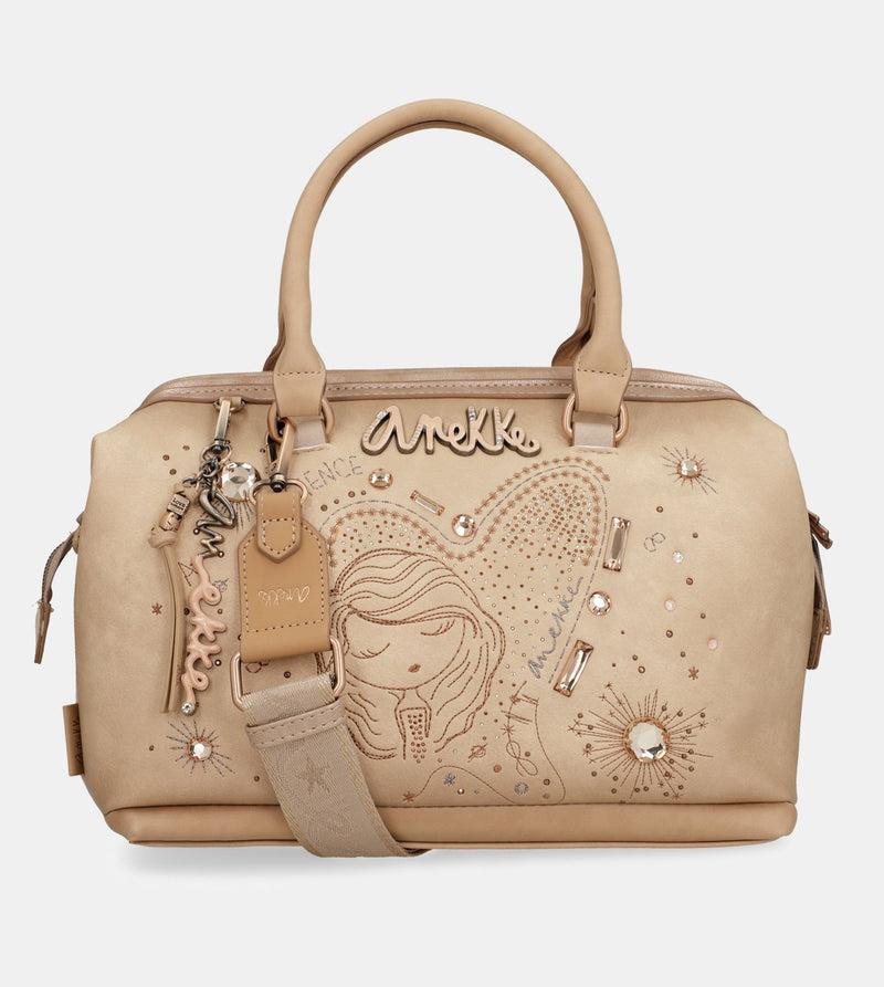 Anekke Studio nude bowling bag Venta caliente