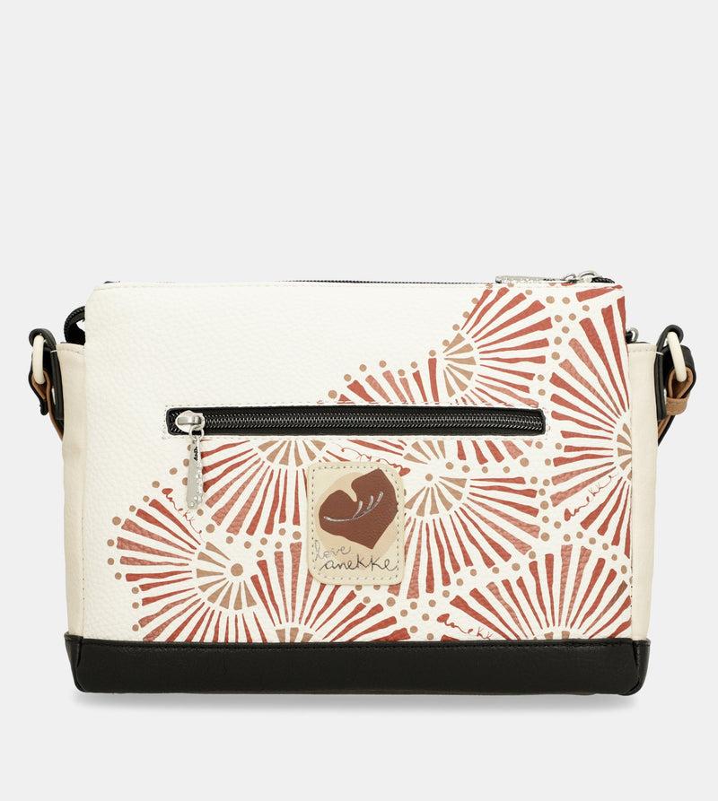 Anekke Printed crossbody bag with 3 compartments Alma Oferta especial