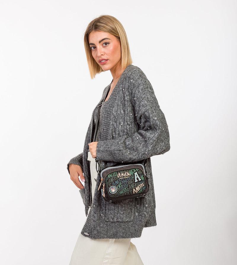 Anekke Nature Woods printed shoulder bag Oferta especial de fábrica