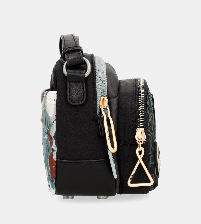 Anekke Nature Woods printed shoulder bag Oferta especial de fábrica