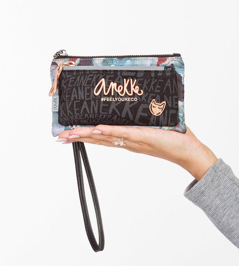 Anekke Nature Woods wallet purse with hand strap Ofertas de temporada