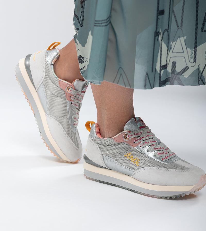 Anekke Silver Smart Sneakers Ofertas