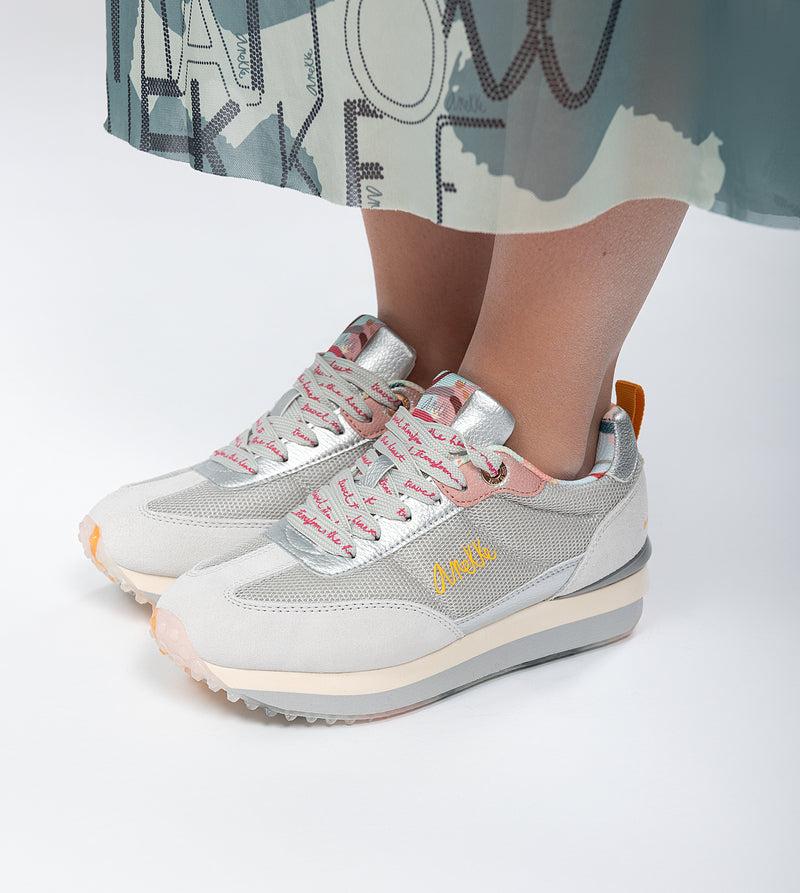 Anekke Silver Smart Sneakers Ofertas