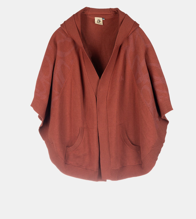 Anekke Red poncho-style jacket Solo queda un día