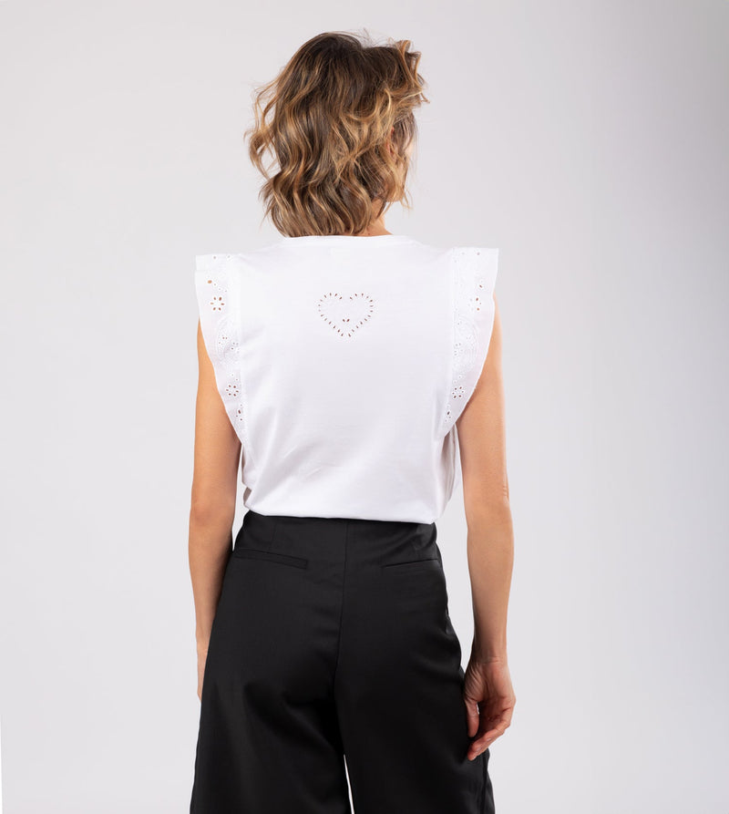 Anekke Anekke white tank top Precio ultrabajo