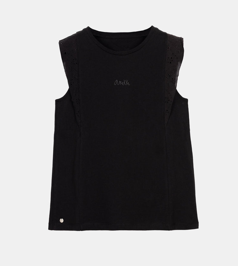 Anekke Anekke black tank top Devoluciones gratuitas