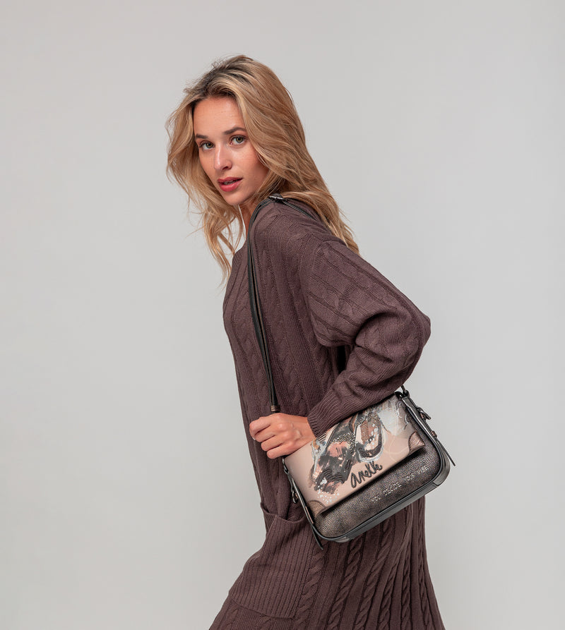 Anekke Wings crossbody bag with flap En oferta
