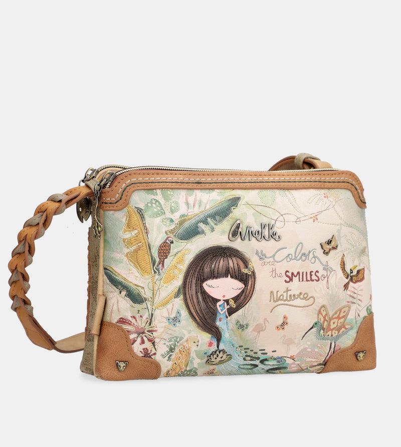 Anekke Amazonia crossbody bag with 3 compartments Descuento