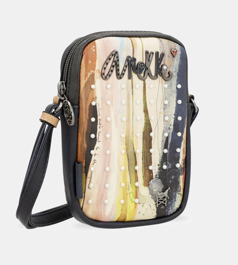 Anekke Studio navy blue mini crossbody bag