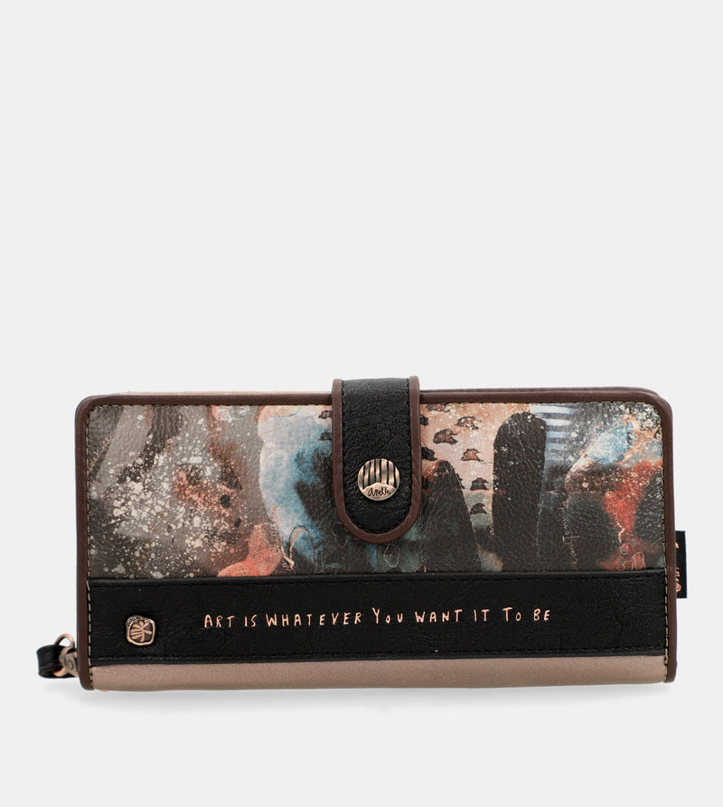 Anekke Shōen Palette large RFID wallet Últimos 3 días