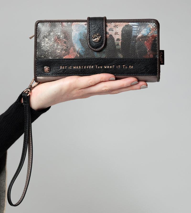 Anekke Shōen Palette large RFID wallet Últimos 3 días