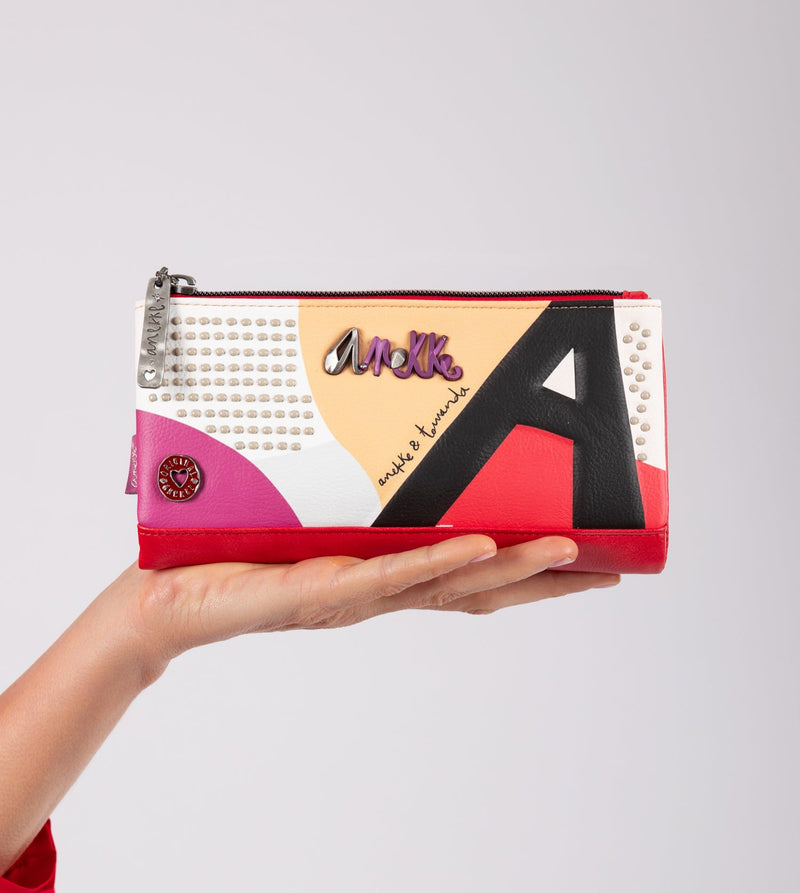 Anekke Fashion flexible large RFID wallet Limitado a 3 días