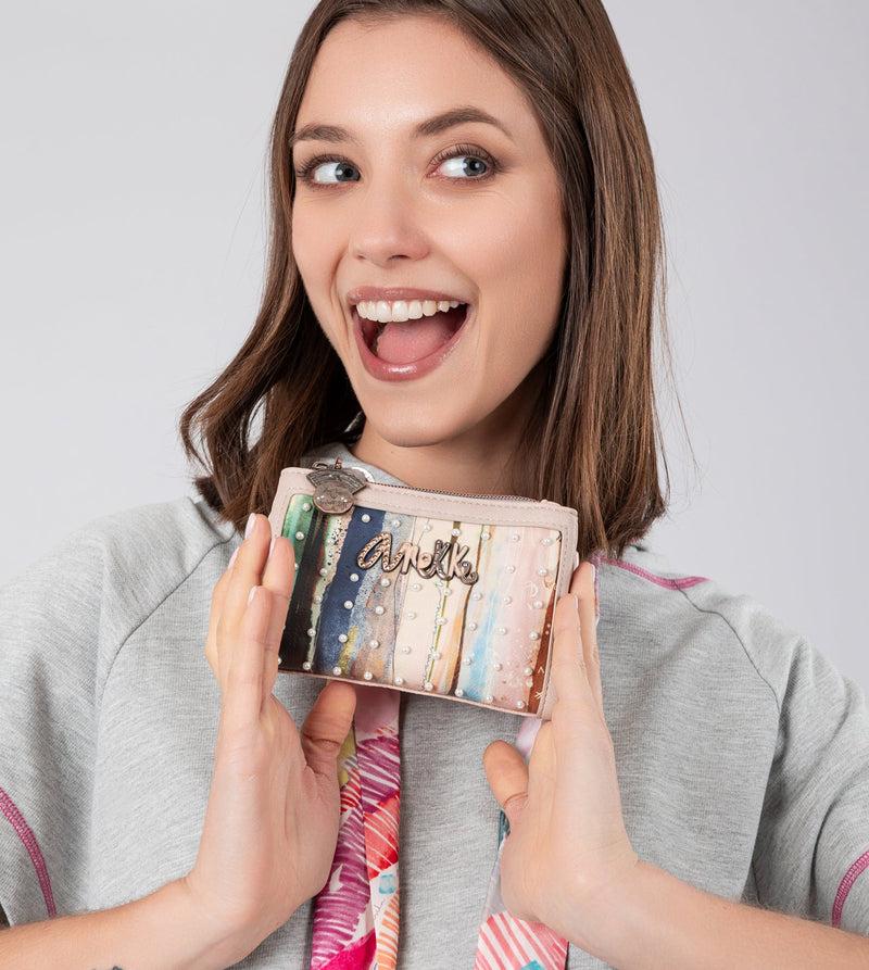 Anekke Studio nude flexible RFID wallet Descuentos del mes