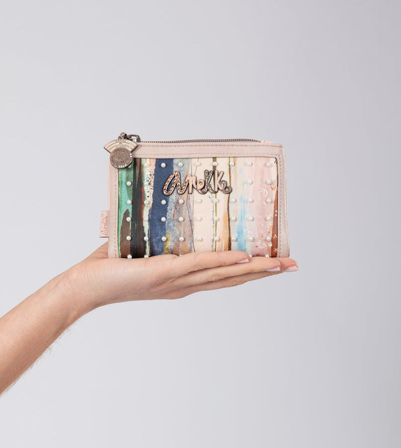 Anekke Studio nude flexible RFID wallet Descuentos del mes