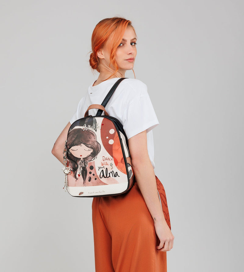Anekke Backpack with 3 compartments Alma En oferta