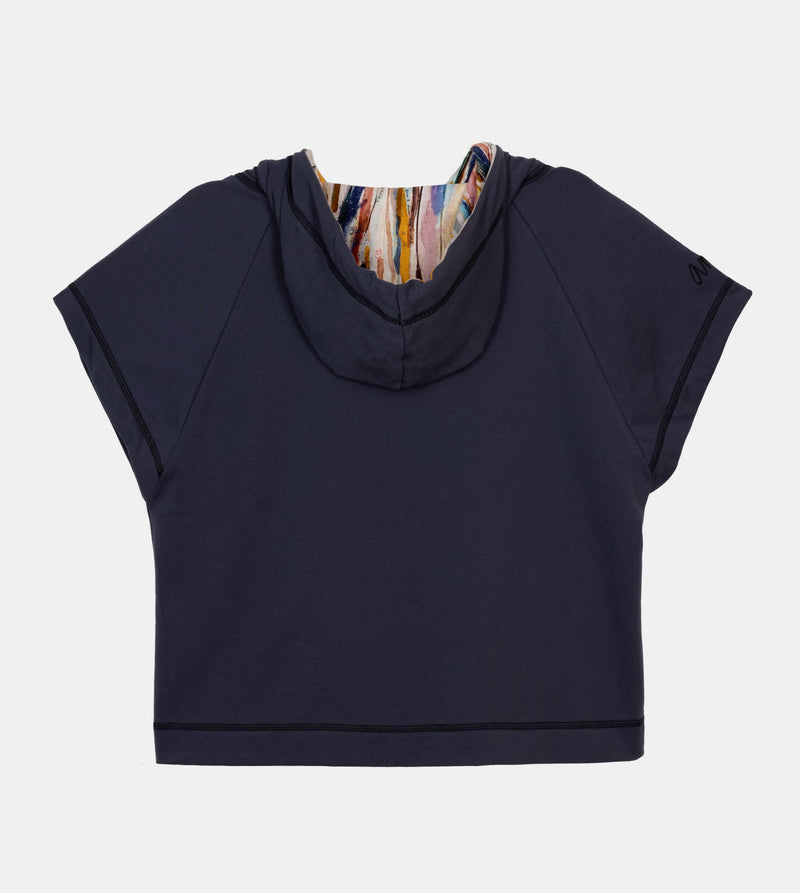 Anekke Studio navy blue sleeveless sweatshirt Solo hoy