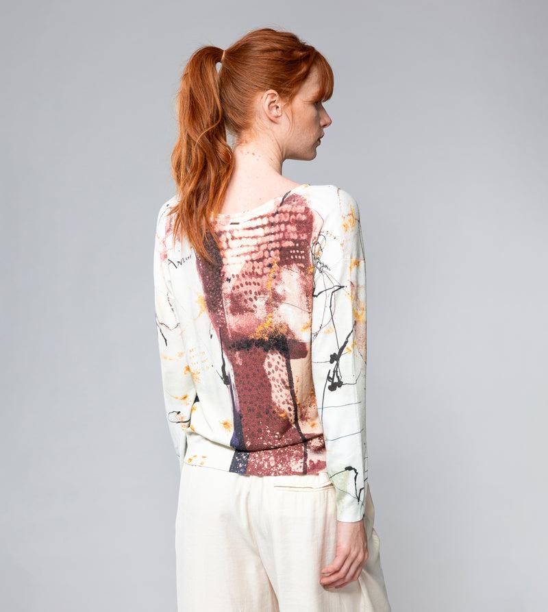 Anekke Brush Patterned Sweater Promoción trimestral
