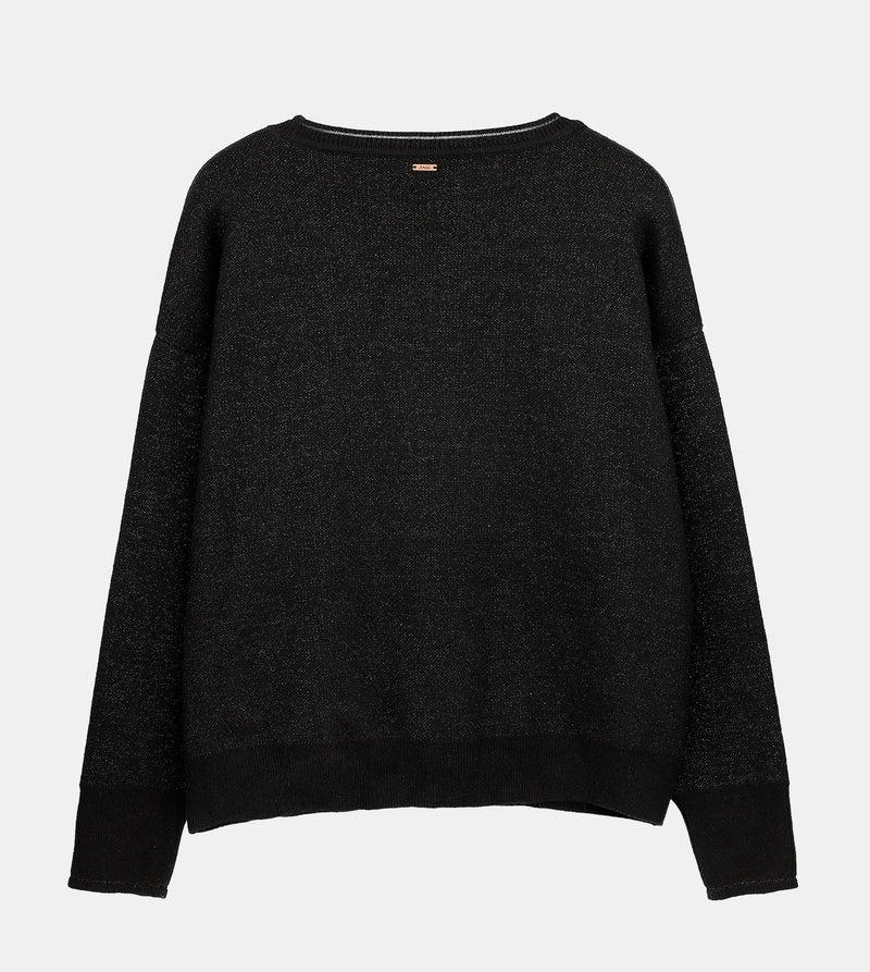 Anekke Black Contemporary Sweater Envío internacional gratuito