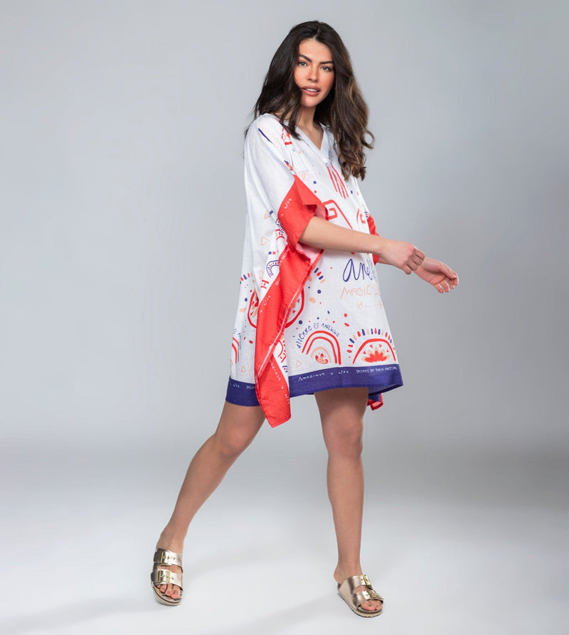 Anekke Magic Souls print kaftan