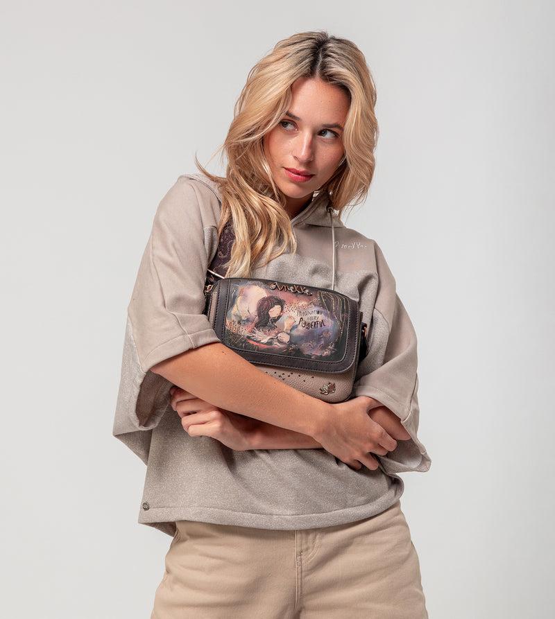 Anekke Dreamverse crossbody bag with flap Descuentos del mes