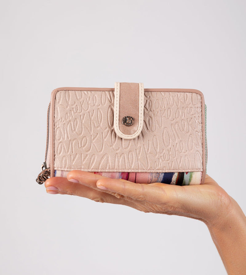 Anekke Studio nude medium RFID wallet Outlet online