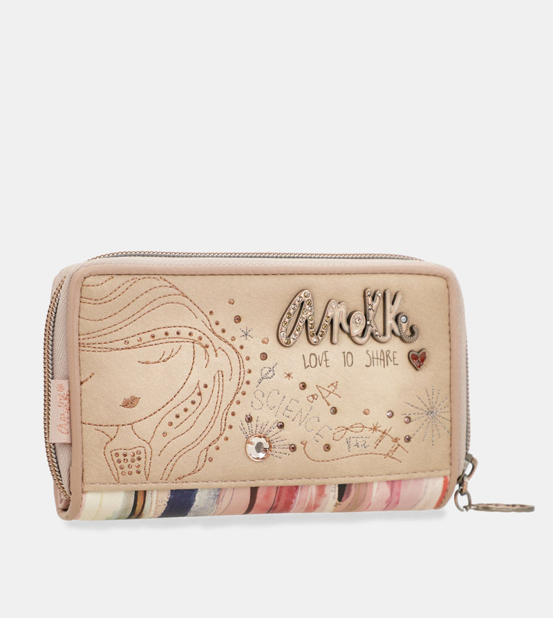 Anekke Studio nude medium RFID wallet Outlet online