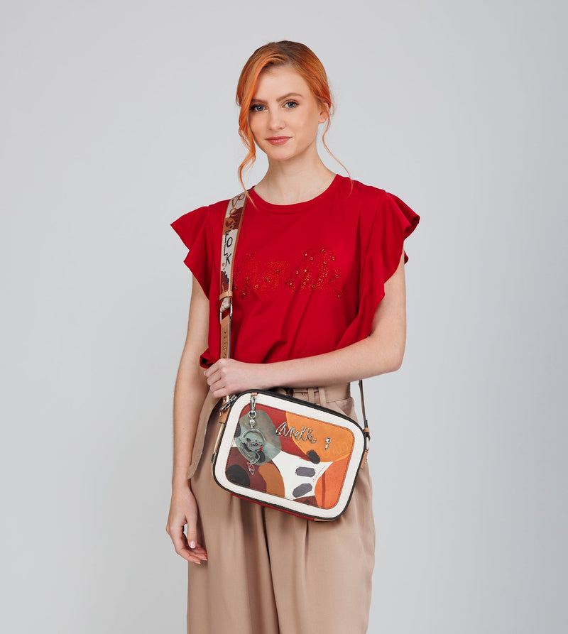 Anekke Crossbody bag with 3 compartments Alma Últimos 2 días
