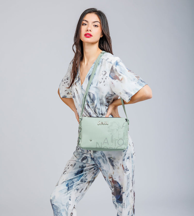 Anekke Printed crossbody bag with 3 compartments Alma En oferta