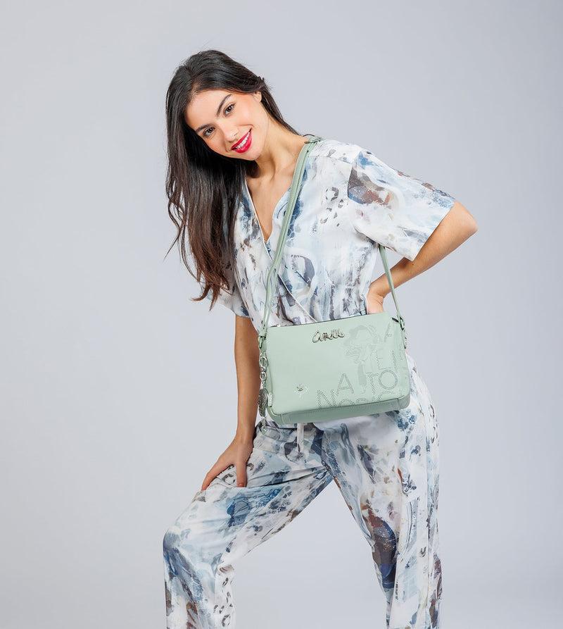Anekke Printed crossbody bag with 3 compartments Alma En oferta