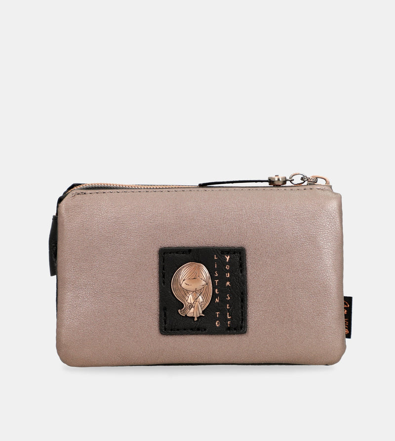 Anekke Shōen Palette triple compartment purse Precio de fábrica